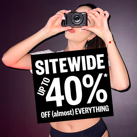 Save Up To 40% Off Sitewide