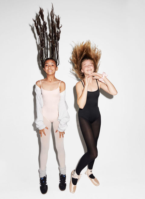 Teen Dance Tights 2 Pack Moderate-Heavy Black/Dance Pink – Modibodi EU