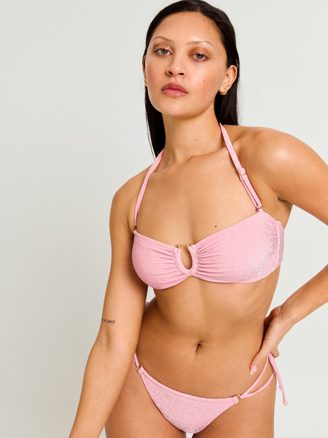 SWSTSCNASPPW_MB_Swimwear_Shimmer_Tie_Back_Bandeau_Top_Peony Pink_84_Model_Hailey_S-10.jpg